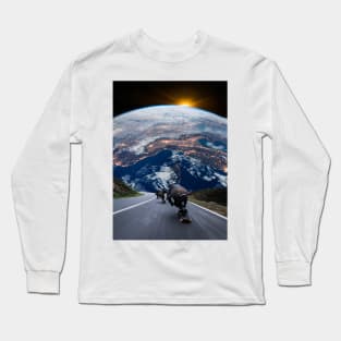 Fast World Long Sleeve T-Shirt